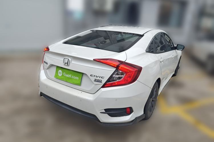 Used Honda Civic 2019 220TURBO CVT Dynamic Edition China VI Rear Right 45 Deg