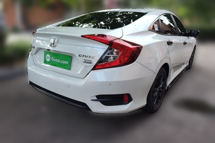 Used Honda Civic 2019 220TURBO CVT Dynamic Edition China VI Rear Right 45 Deg