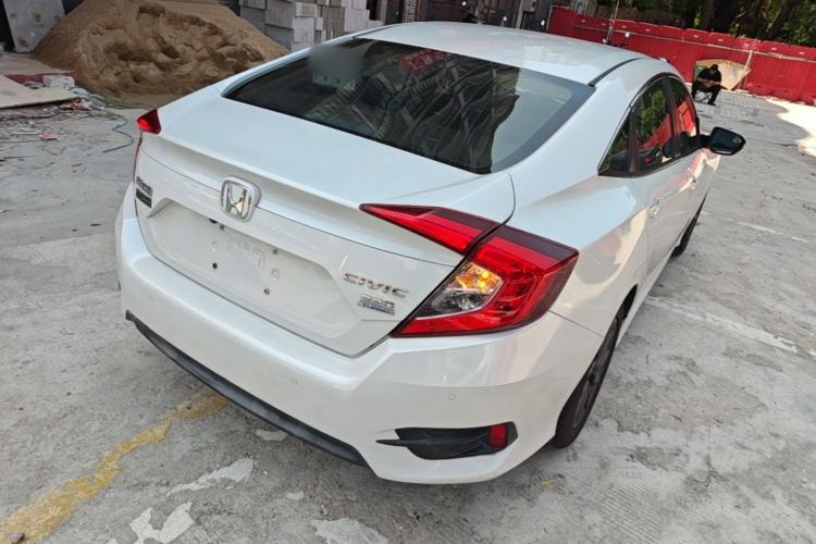 Used Honda Civic 2019 220TURBO CVT Dynamic Edition China VI Rear Right 45 Deg