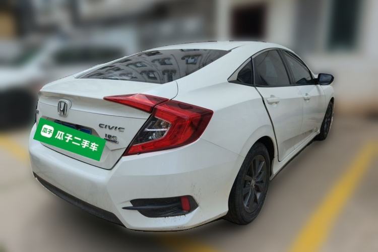 Used Honda Civic 2019 180TURBO CVT Shangqing Edition China V Rear Right 45 Deg
