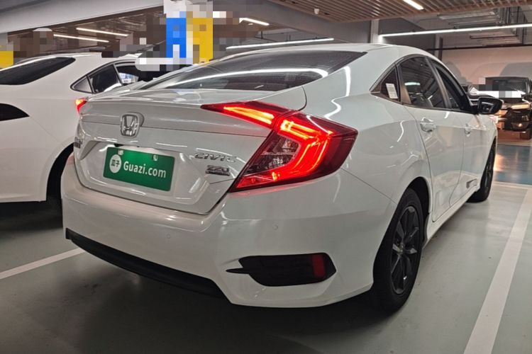 Used Honda Civic 2019 220TURBO CVT Dynamic Edition China VI Rear Right 45 Deg