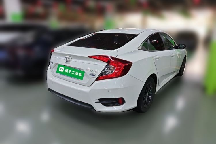 Used Honda Civic 2019 220TURBO CVT Dynamic Edition China VI Rear Right 45 Deg