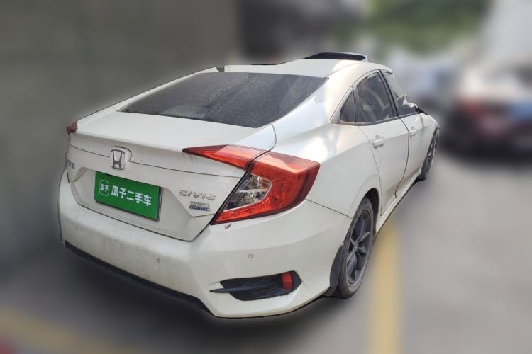 Used Honda Civic 2019 220TURBO CVT Dynamic Edition China V Rear Right 45 Deg