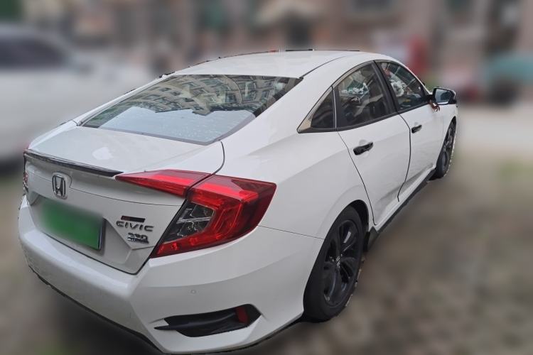 Used Honda Civic 2019 220TURBO CVT Ignition Edition China V Emission Standard Rear Right 45 Deg