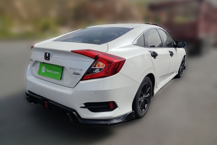 Used Honda Civic 2019 220TURBO CVT Dynamic Edition China VI Rear Right 45 Deg