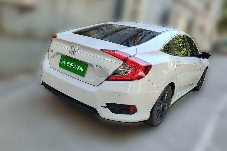 Used Honda Civic 2019 220TURBO Manual Jinkong Edition China VI Rear Right 45 Deg