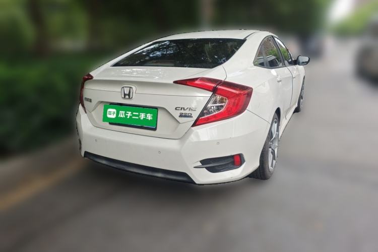 Used Honda Civic 2019 220TURBO CVT Dynamic Edition China VI Rear Right 45 Deg