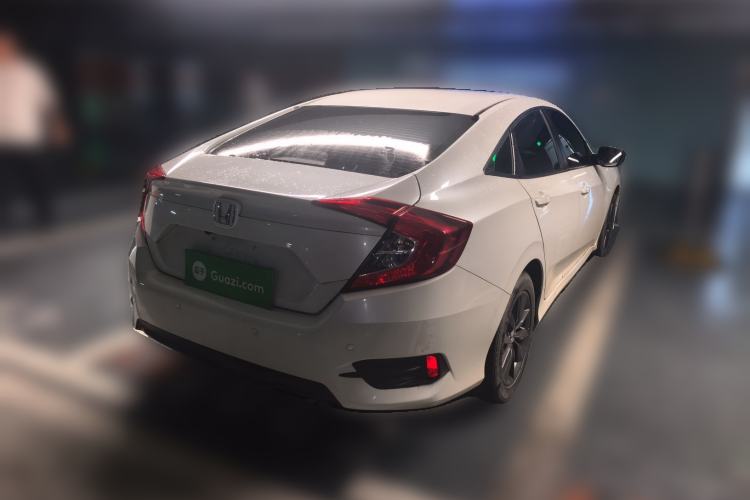 Used Honda Civic 2019 180TURBO CVT Shangdong Edition China VI Rear Right 45 Deg