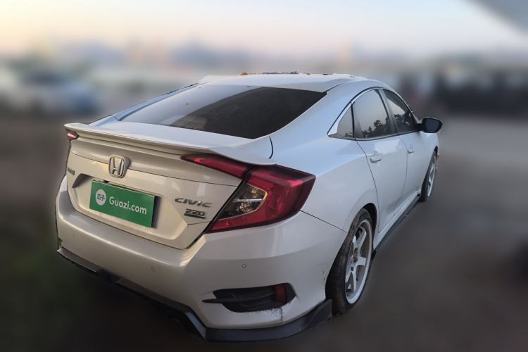 Used Honda Civic 2019 220TURBO CVT Dynamic Edition China VI Rear Right 45 Deg