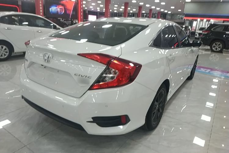 Used Honda Civic 2019 220TURBO CVT Dynamic Edition China VI Rear Right 45 Deg