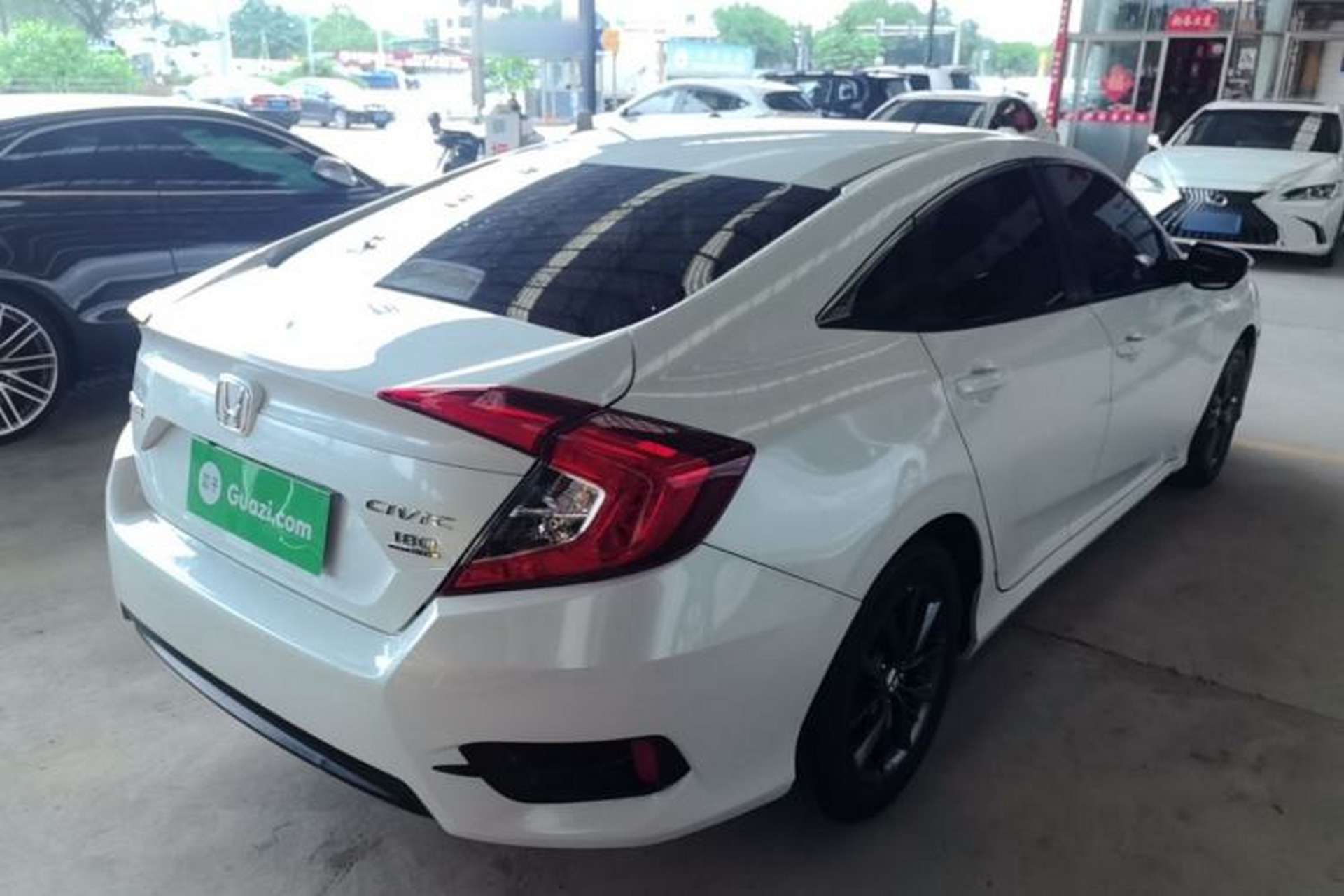 Used Honda Civic 2019 180TURBO CVT Shangqing Edition China VI Rear Right 45 Deg