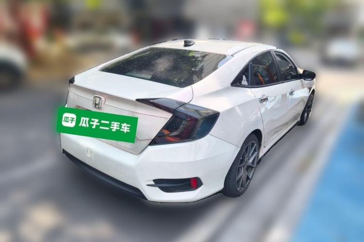 Used Honda Civic 2019 220TURBO CVT Power Edition China VI Emission Standard Rear Right 45 Deg