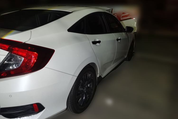 Used Honda Civic 2019 220TURBO CVT Dynamic Edition China VI Emission Standard Rear Right 45 Deg