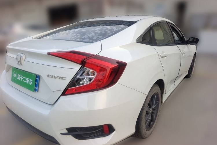 Used Honda Civic 2019 180TURBO CVT Shangqing Edition China V Rear Right 45 Deg