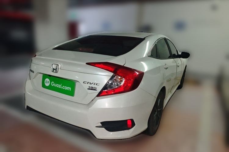 Used Honda Civic 2019 180TURBO CVT Shangdong Edition China VI Rear Right 45 Deg