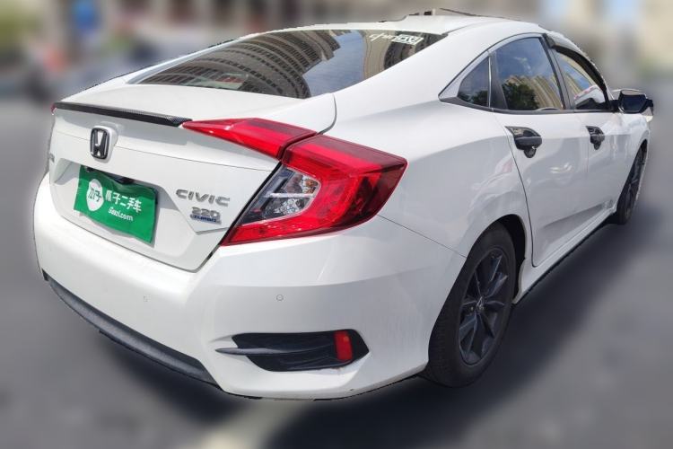 Used Honda Civic 2019 220TURBO CVT Dynamic Edition China VI Rear Right 45 Deg