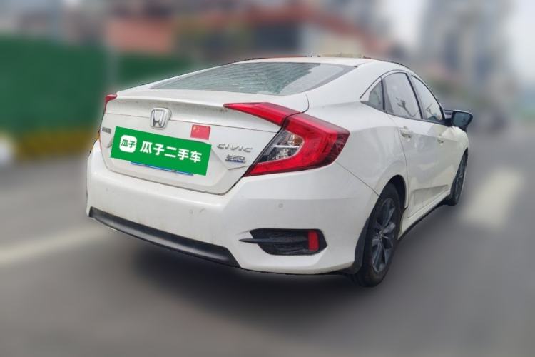 Used Honda Civic 2019 220TURBO CVT Dynamic Edition China VI Rear Right 45 Deg