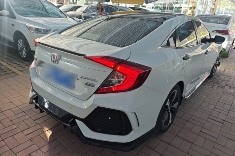 Used Honda Civic 2019 220TURBO CVT Dynamic Edition China VI Emission Standard Rear Right 45 Deg