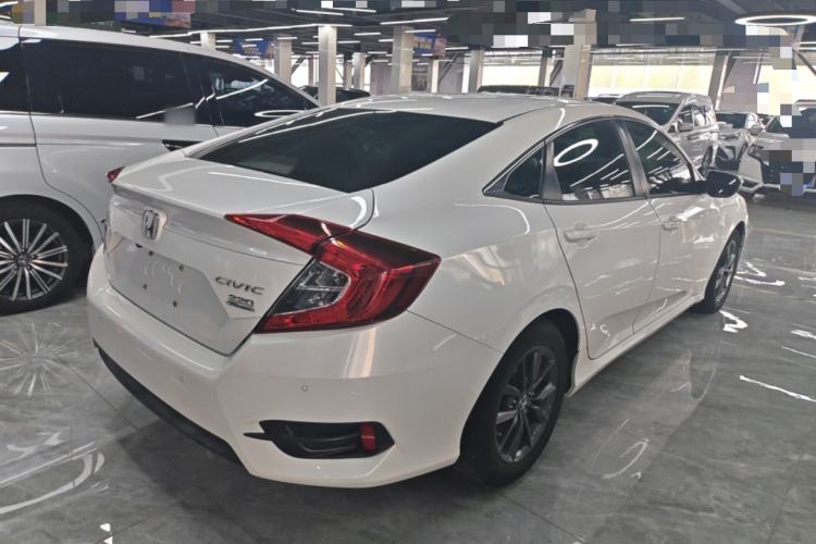 Used Honda Civic 2019 220TURBO CVT Dynamic Edition China VI Rear Right 45 Deg