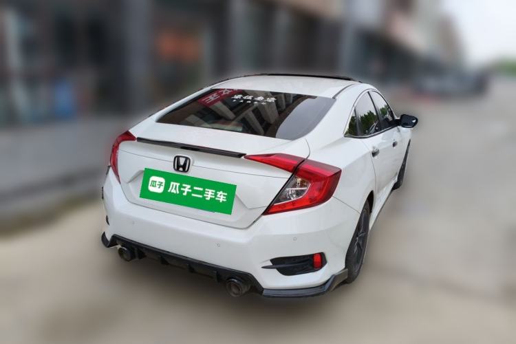 Used Honda Civic 2019 220TURBO CVT Dynamic Edition China VI Rear Right 45 Deg