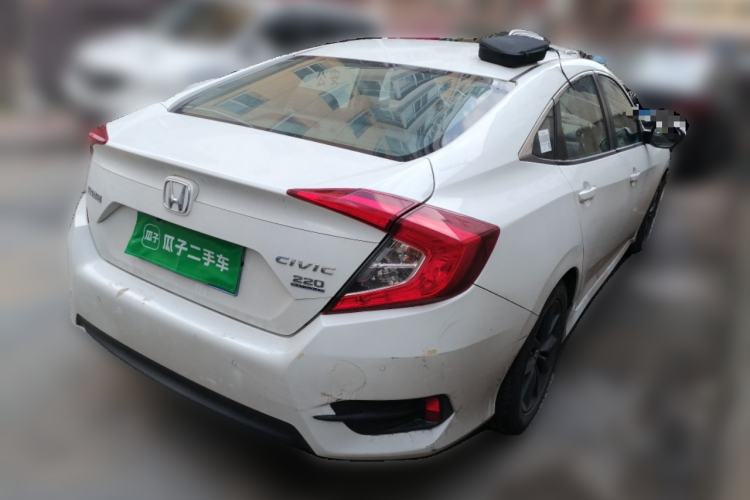 Used Honda Civic 2019 220TURBO Manual Jinkong Edition China VI Rear Right 45 Deg