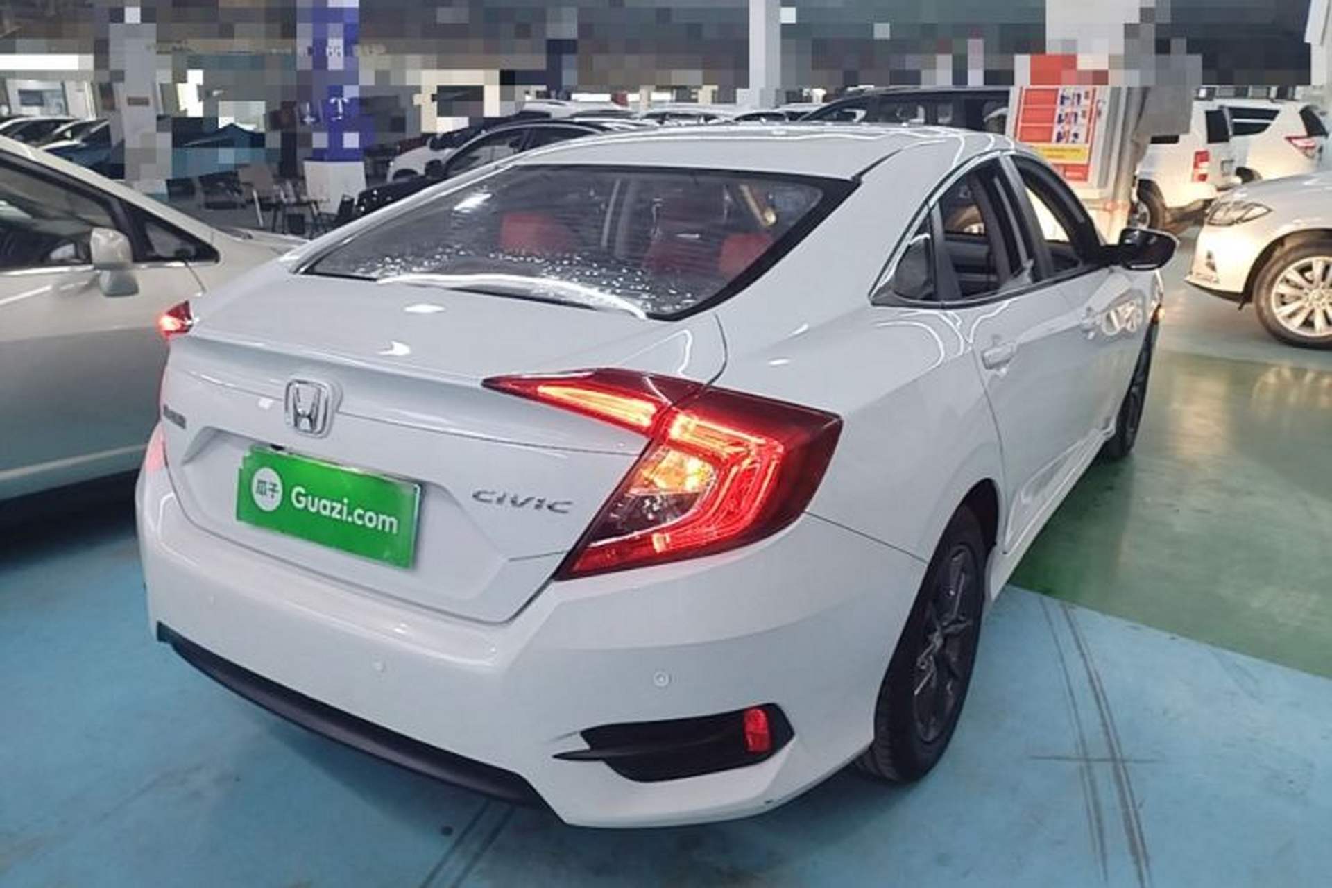 Used Honda Civic 2019 180TURBO CVT Shangdong Edition China V Rear Right 45 Deg