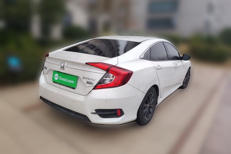 Used Honda Civic 2019 220TURBO CVT Dynamic Edition China VI Rear Right 45 Deg