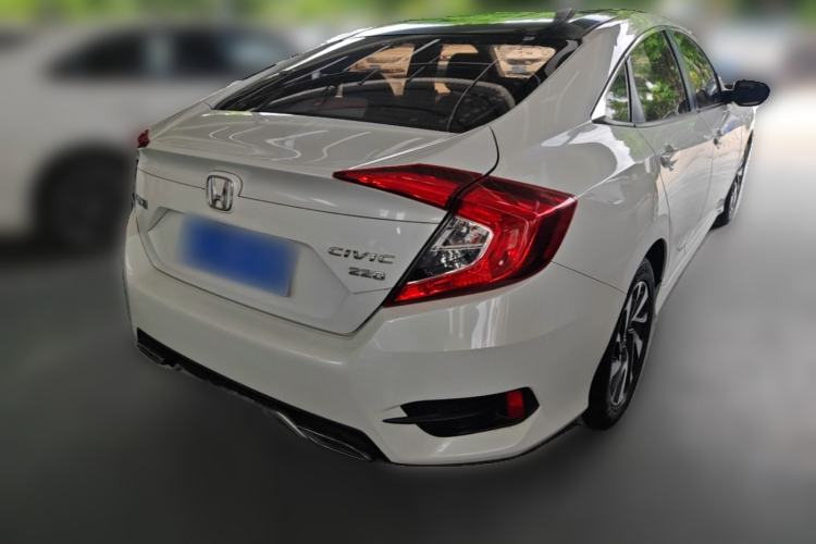 Used Honda Civic 2019 180TURBO CVT Shangyue Edition China VI Emission Standard Rear Right 45 Deg