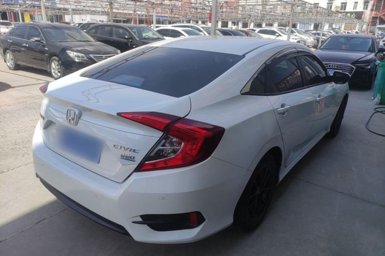 Used Honda Civic 2019 220TURBO CVT Dynamic Edition China VI Rear Right 45 Deg