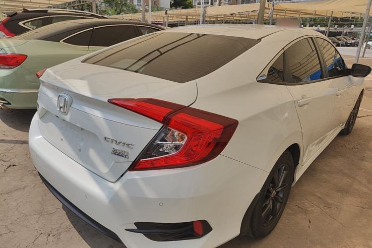 Used Honda Civic 2019 220TURBO CVT Dynamic Edition China VI Rear Right 45 Deg