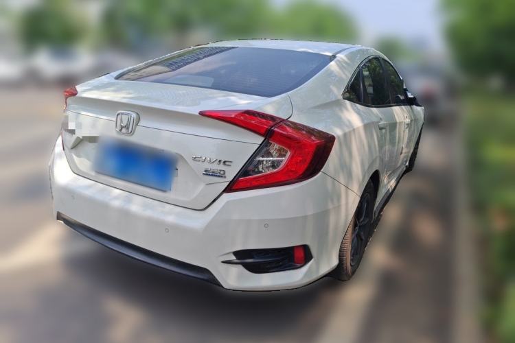 Used Honda Civic 2019 220TURBO CVT Dynamic Edition China VI Rear Right 45 Deg