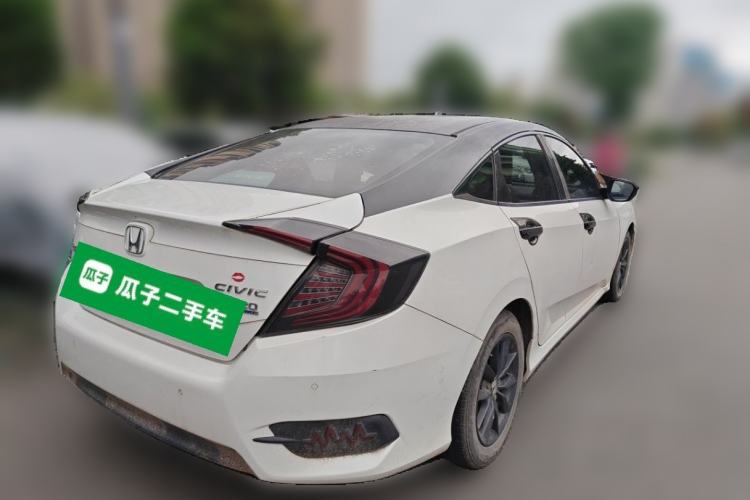 Used Honda Civic 2019 220TURBO CVT Dynamic Edition China V Rear Right 45 Deg