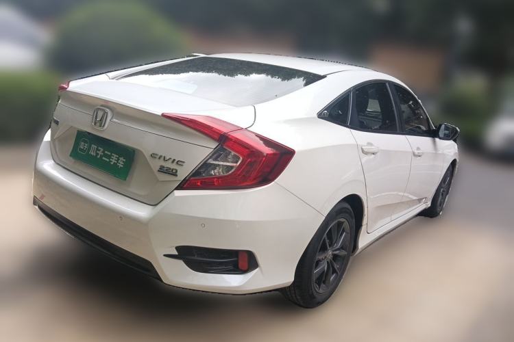Used Honda Civic 2019 220TURBO CVT Dynamic Edition China VI Rear Right 45 Deg