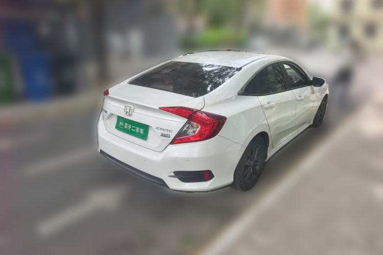 Used Honda Civic 2019 220TURBO CVT Dynamic Edition China VI Rear Right 45 Deg