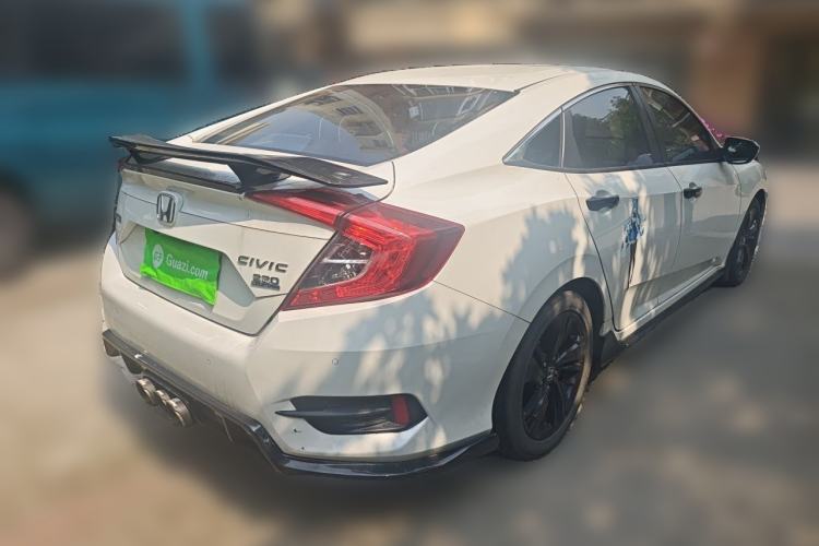 Used Honda Civic 2019 220TURBO CVT Dynamic Edition China VI Emission Standard Rear Right 45 Deg