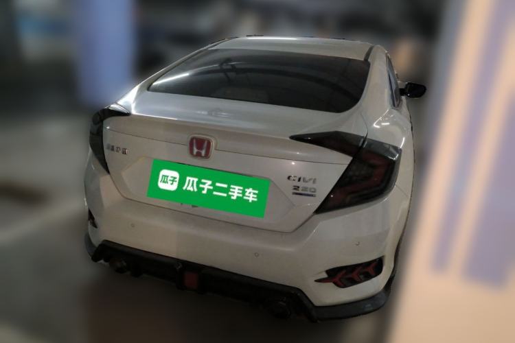 Used Honda Civic 2019 220TURBO CVT Dynamic Edition China V Rear Right 45 Deg