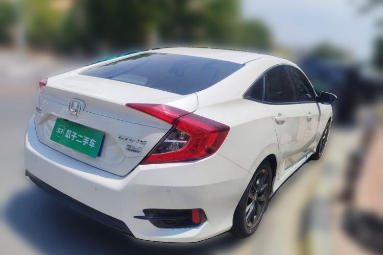 Used Honda Civic 2019 220TURBO CVT Dynamic Edition China VI Rear Right 45 Deg