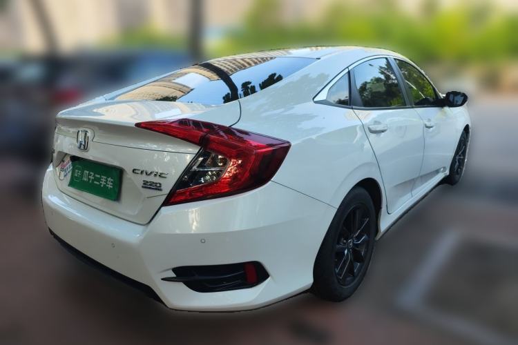 Used Honda Civic 2019 220TURBO CVT Dynamic Edition China V Rear Right 45 Deg