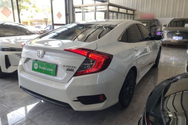 Used Honda Civic 2019 220TURBO CVT Dynamic Edition China VI Rear Right 45 Deg