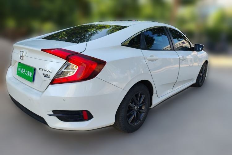 Used Honda Civic 2019 220TURBO CVT Dynamic Edition China VI Rear Right 45 Deg