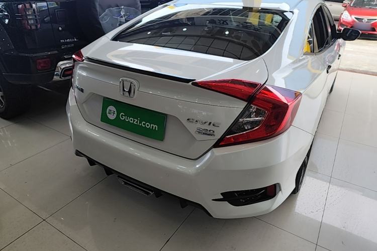 Used Honda Civic 2019 220TURBO CVT Dynamic Edition China VI Emission Standard Rear Right 45 Deg