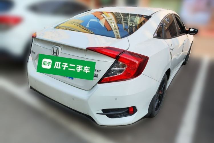 Used Honda Civic 2019 220TURBO CVT Dynamic Edition China VI Rear Right 45 Deg