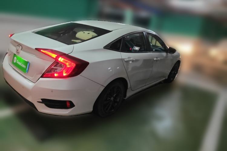 Used Honda Civic 2019 220TURBO CVT Dynamic Edition China VI Rear Right 45 Deg
