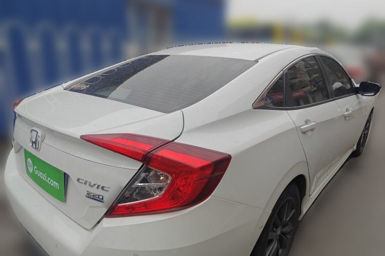Used Honda Civic 2019 220TURBO CVT Dynamic Edition China VI Rear Right 45 Deg