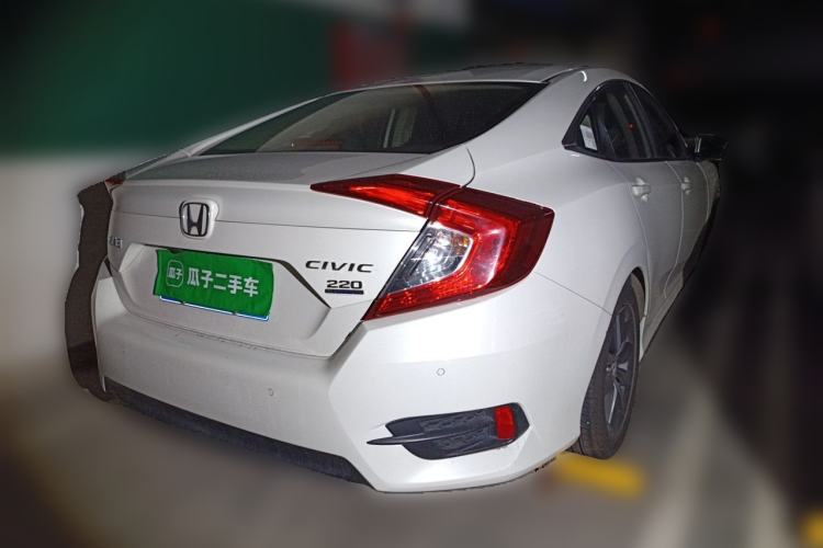 Used Honda Civic 2019 220TURBO CVT Dynamic Edition China V Rear Right 45 Deg