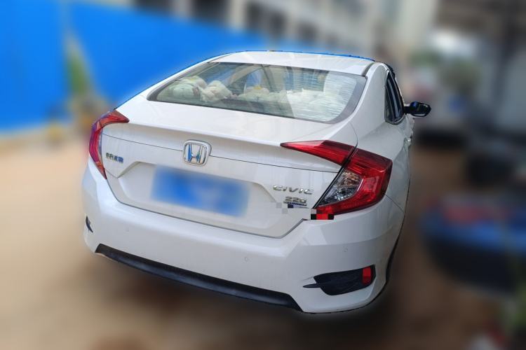Used Honda Civic 2019 220TURBO CVT Dynamic Edition China VI Rear Right 45 Deg