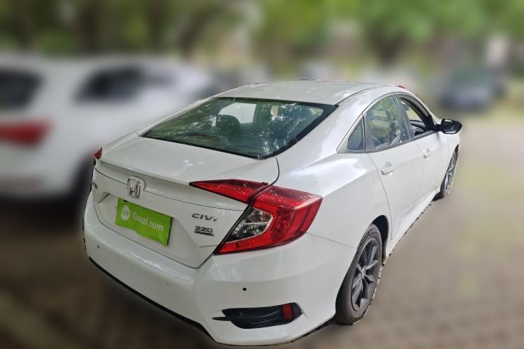 Used Honda Civic 2019 220TURBO CVT Dynamic Edition China VI Rear Right 45 Deg
