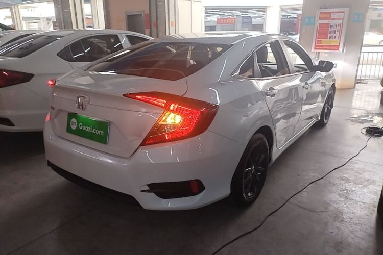 Used Honda Civic 2019 180TURBO CVT Shangdong Edition China VI Rear Right 45 Deg