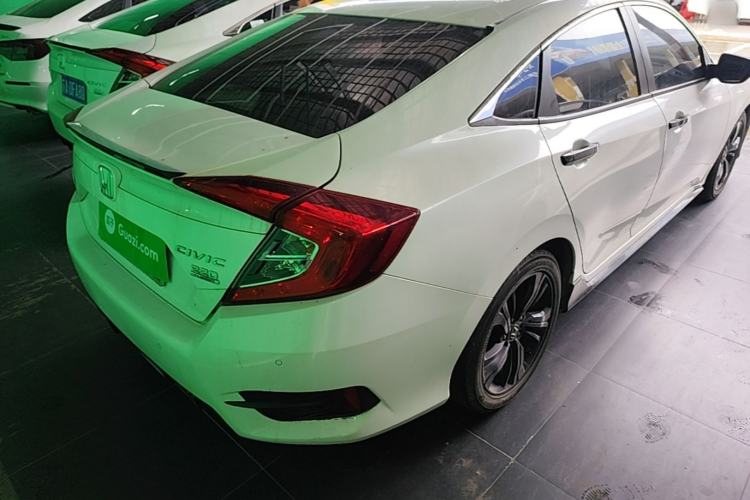 Used Honda Civic 2019 220TURBO CVT Dynamic Edition China VI Emission Standard Rear Right 45 Deg