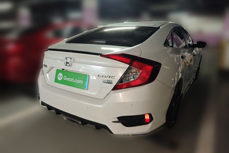 Used Honda Civic 2019 220TURBO CVT Dynamic Edition China VI Emission Standard Rear Right 45 Deg
